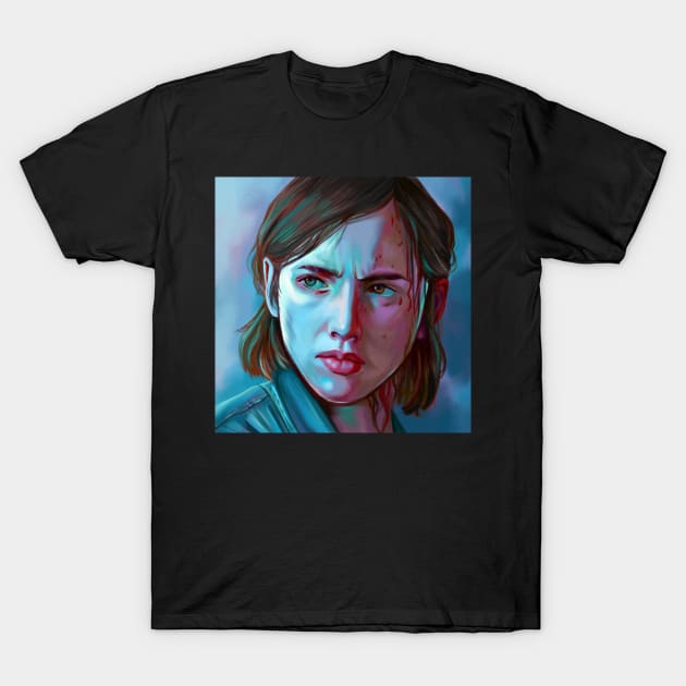 Ellie - The Last of Us 2 T-Shirt by artbysavi